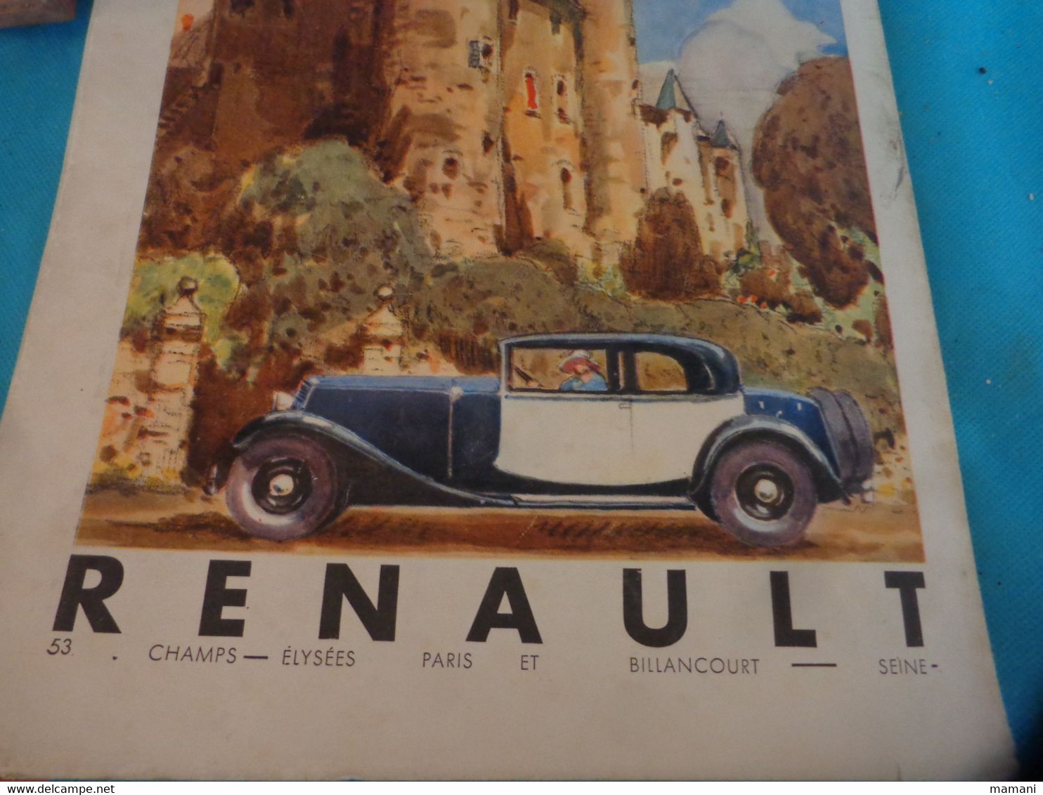 l'automobile  et le tourisme 4 octobre 1930