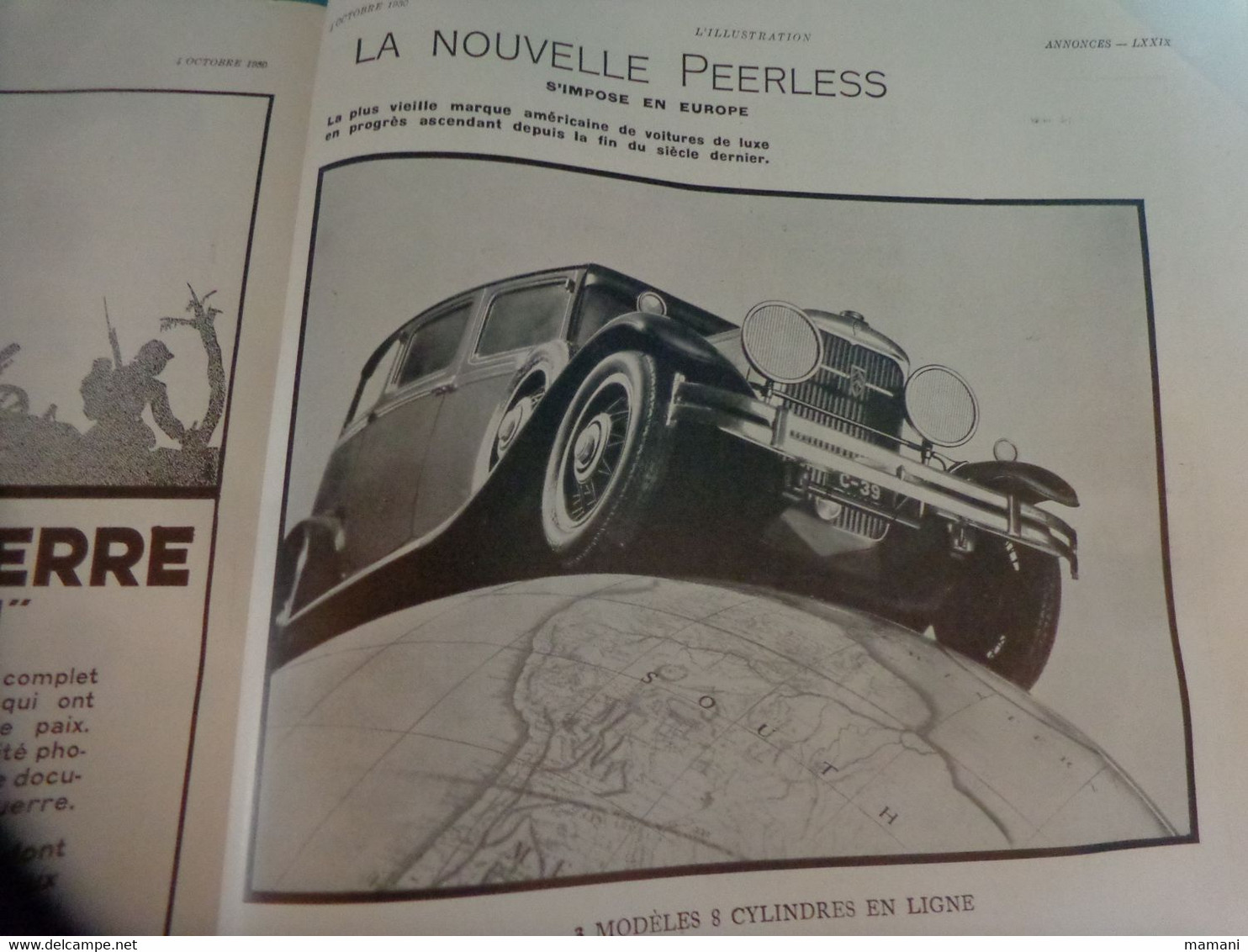 l'automobile  et le tourisme 4 octobre 1930