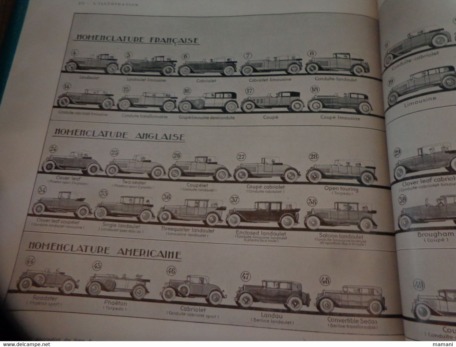 l'automobile  et le tourisme 4 octobre 1930