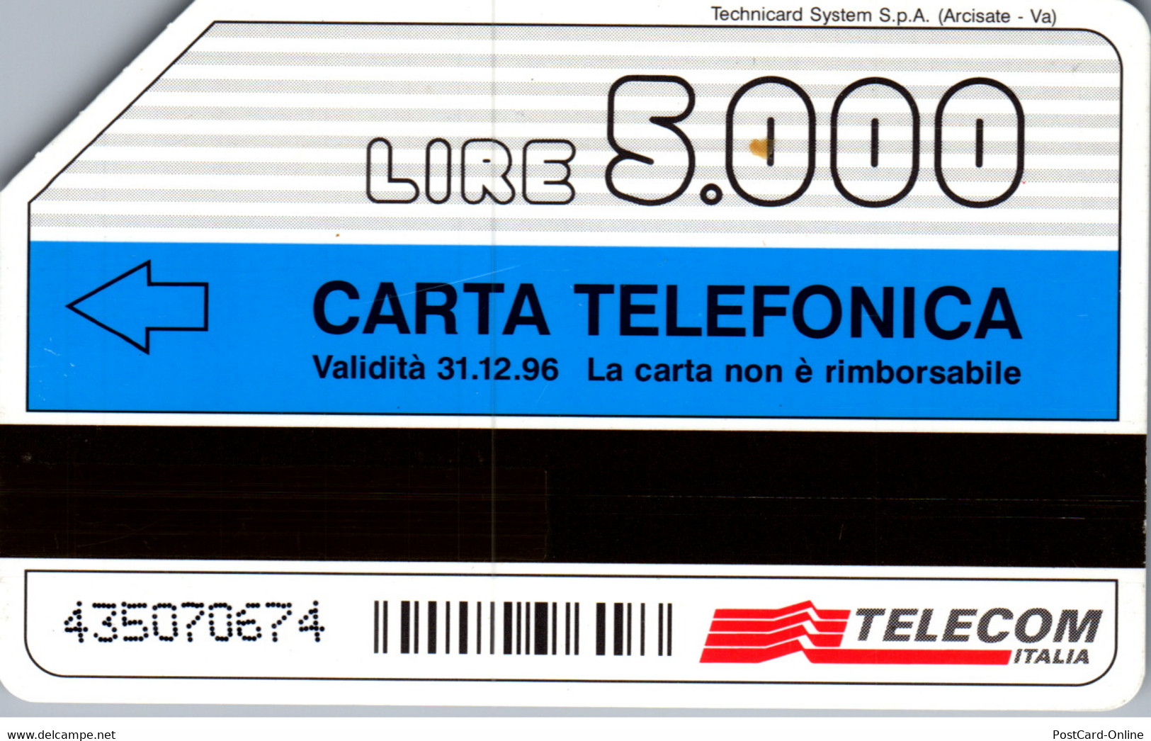 32525 - Italien - Carta Telefonica - Öff. Diverse TK