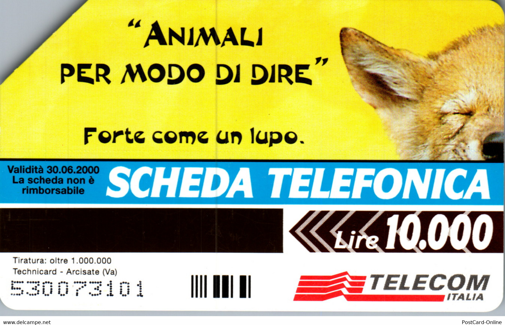 32532 - Italien - Fox , Fuchs , Animals - Öff. Diverse TK