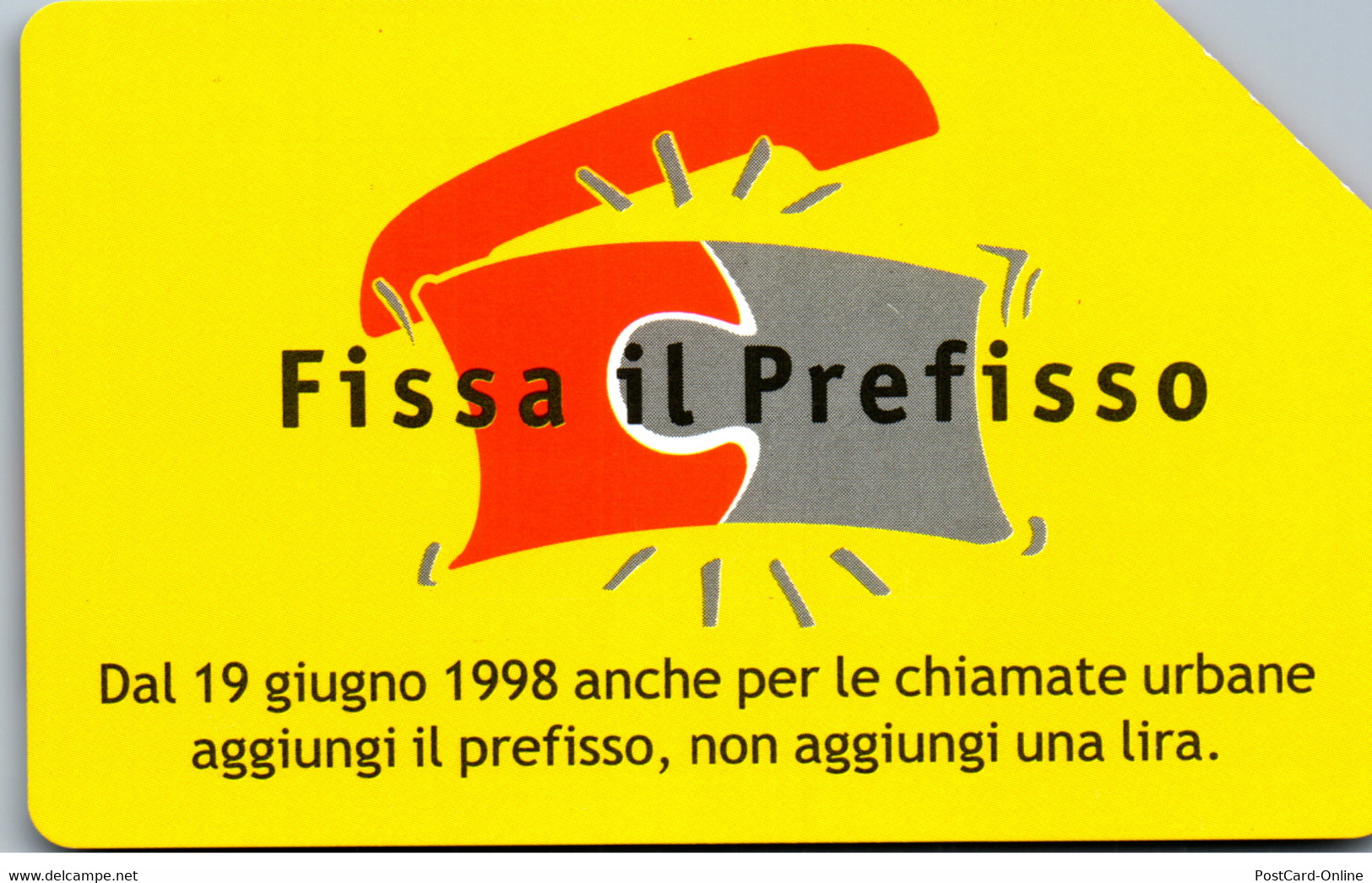 32570 - Italien - Fissa Il Prefisso - Öff. Diverse TK