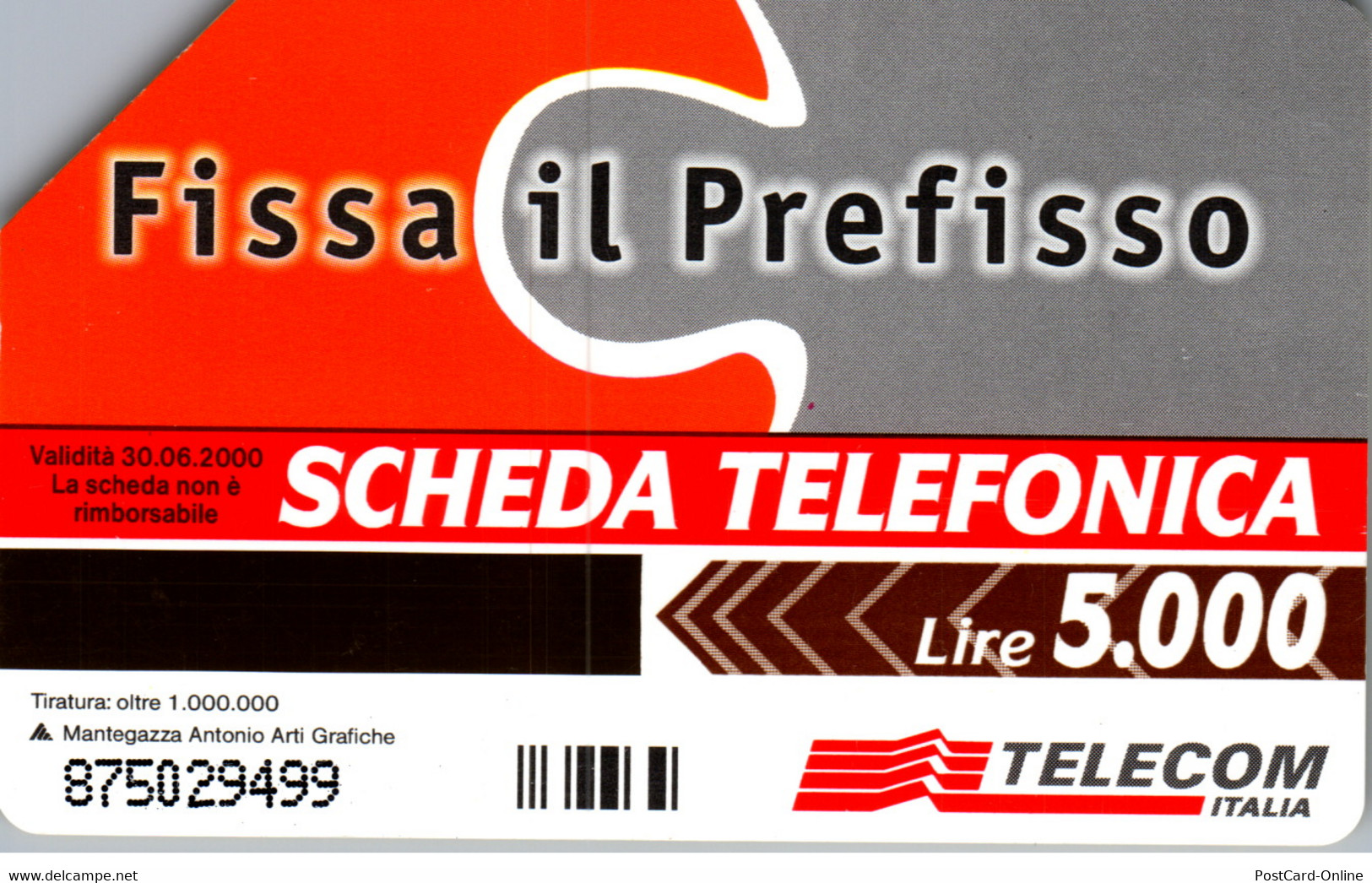 32570 - Italien - Fissa Il Prefisso - Öff. Diverse TK