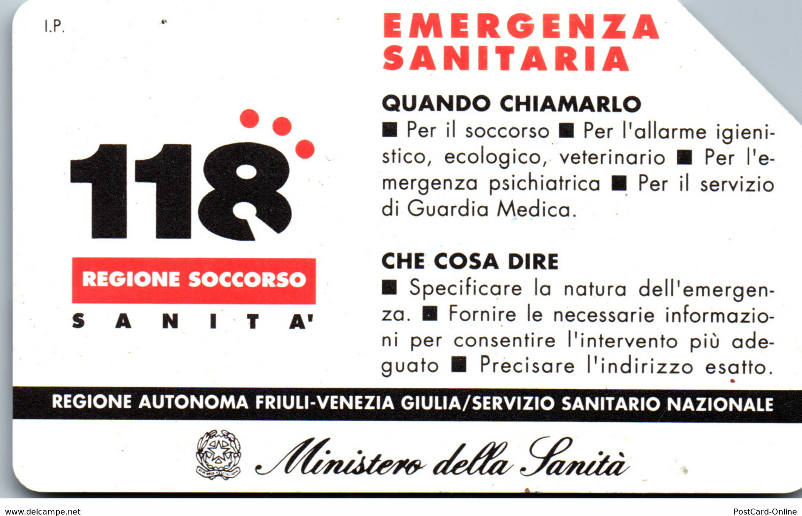 32625 - Italien - Carta Telefonica - Öff. Diverse TK