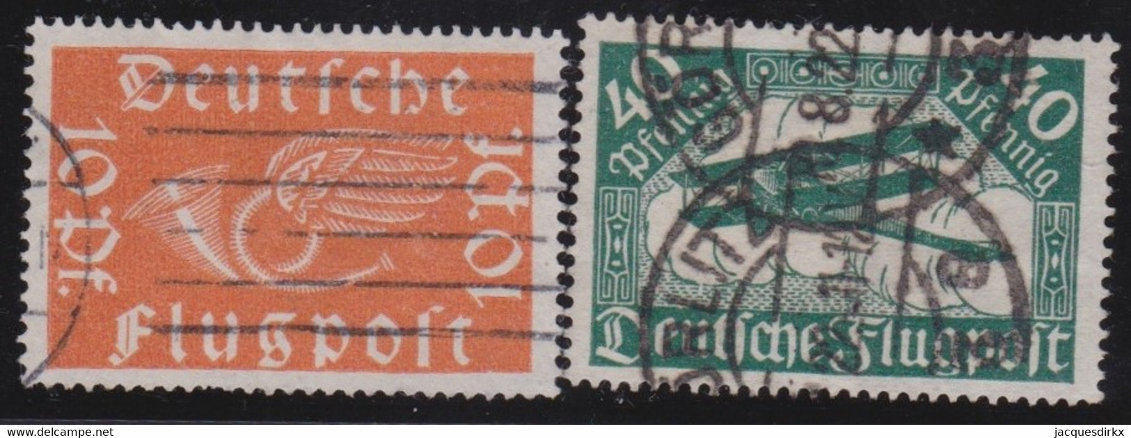 Deutsches Reich   .    Michel   .   111/112       .    O    .   Gestempelt   .    /    .   Cancelled - Used Stamps
