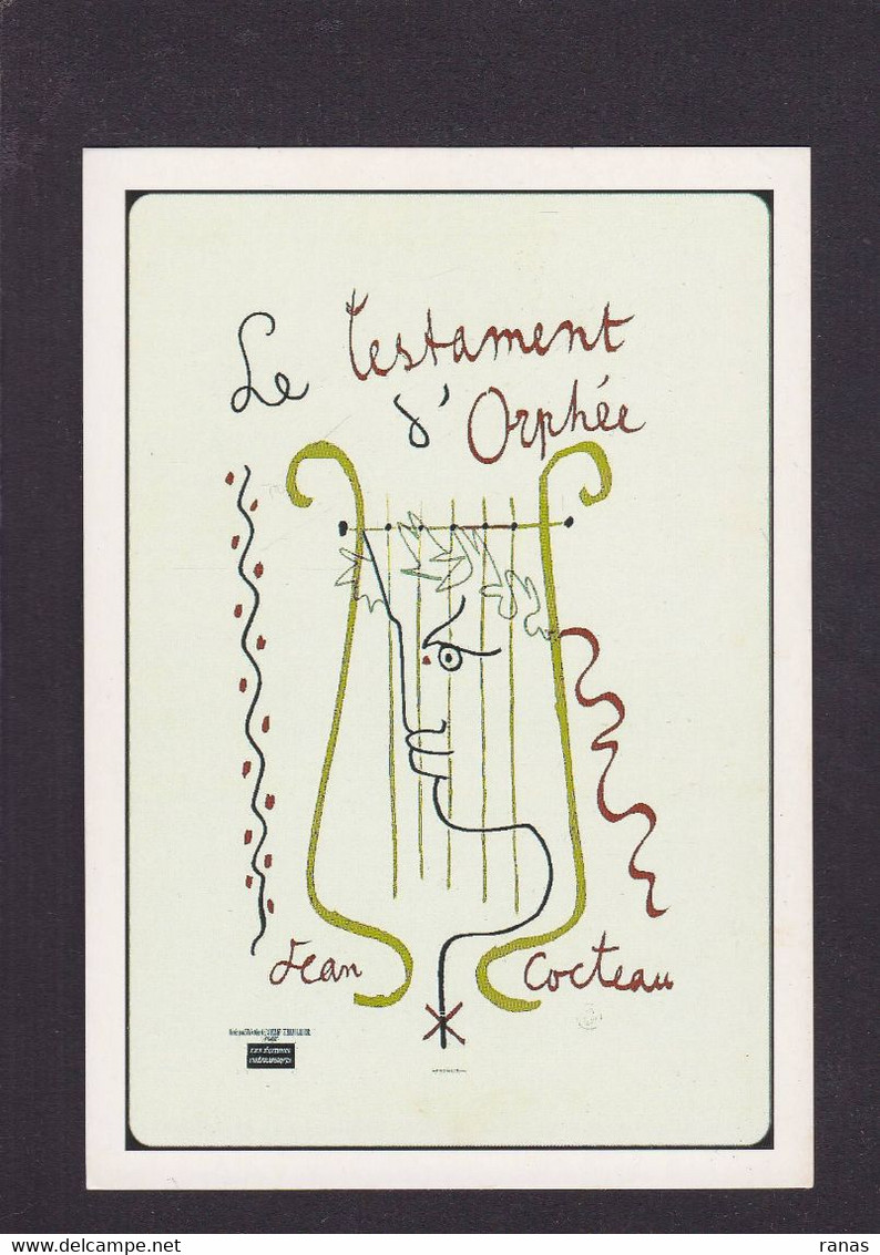 CPM Cocteau Jean Non Circulé Voir Dos - Cocteau