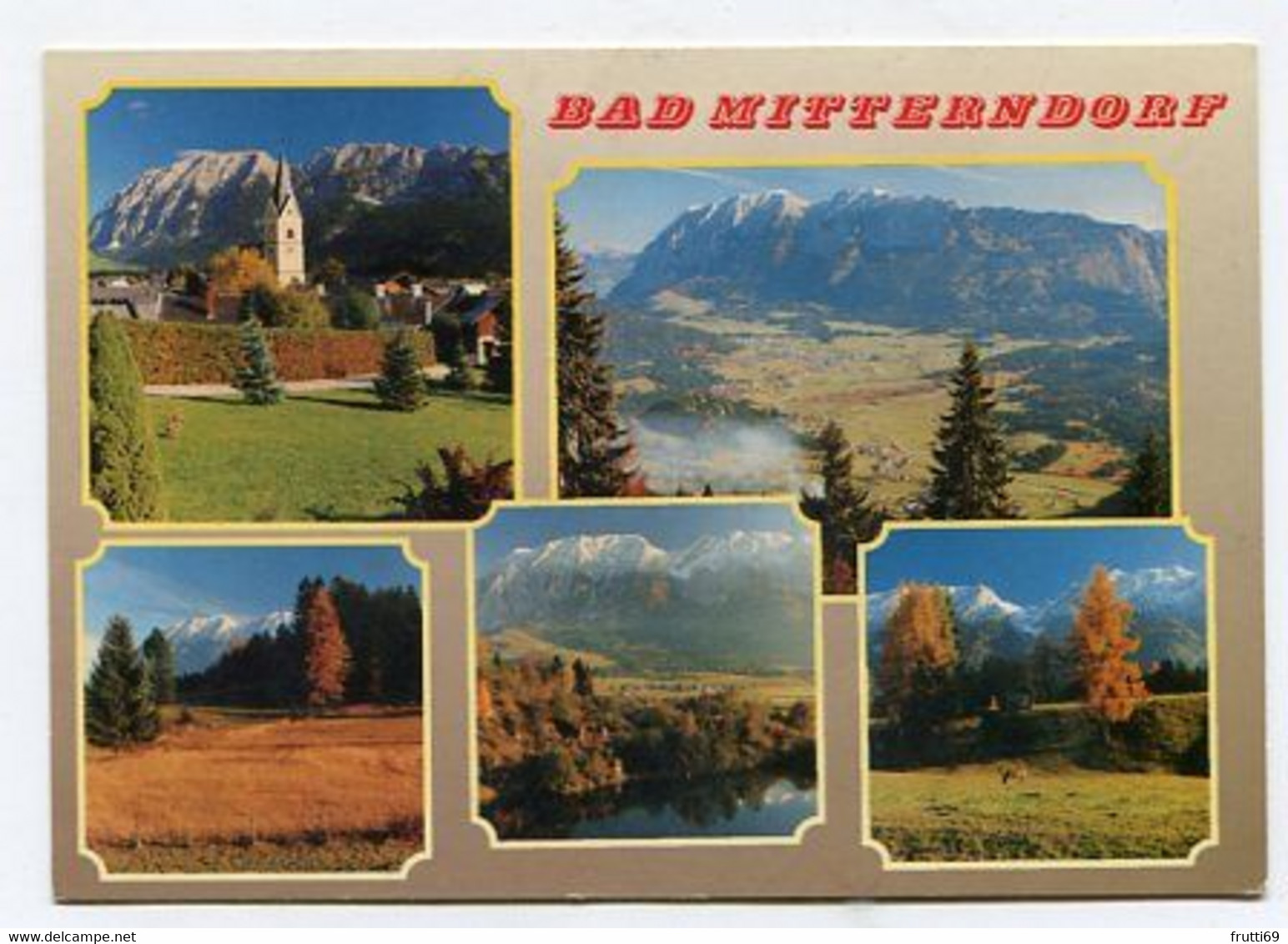 AK 048318 AUSTRIA - Bad Mitterndorf - Bad Mitterndorf