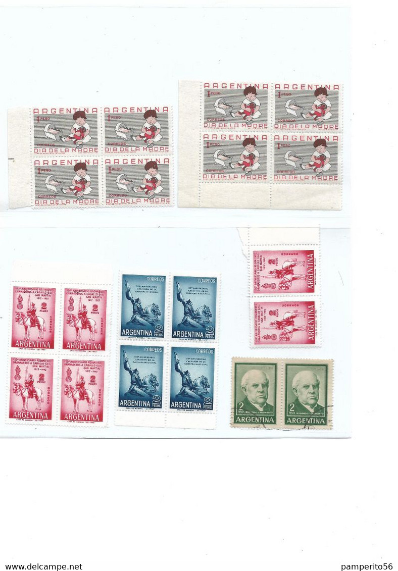 0404 ARGENTINA - LOTE DE SELLOS USADOS - Colecciones & Series