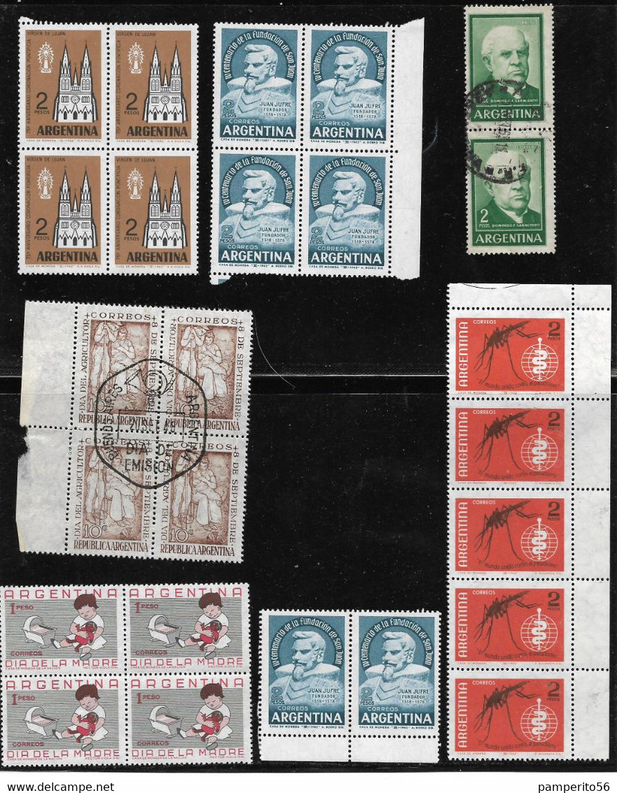 0405 ARGENTINA - LOTE DE SELLOS USADOS - Colecciones & Series