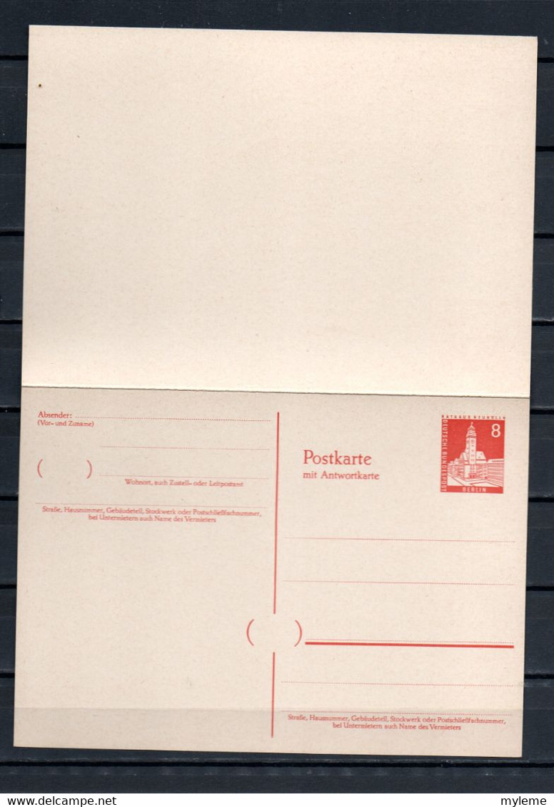AG2-14 Allemagne Entier Postal N°  P43 En Parfait état  A Saisir !!! - Postkarten - Ungebraucht