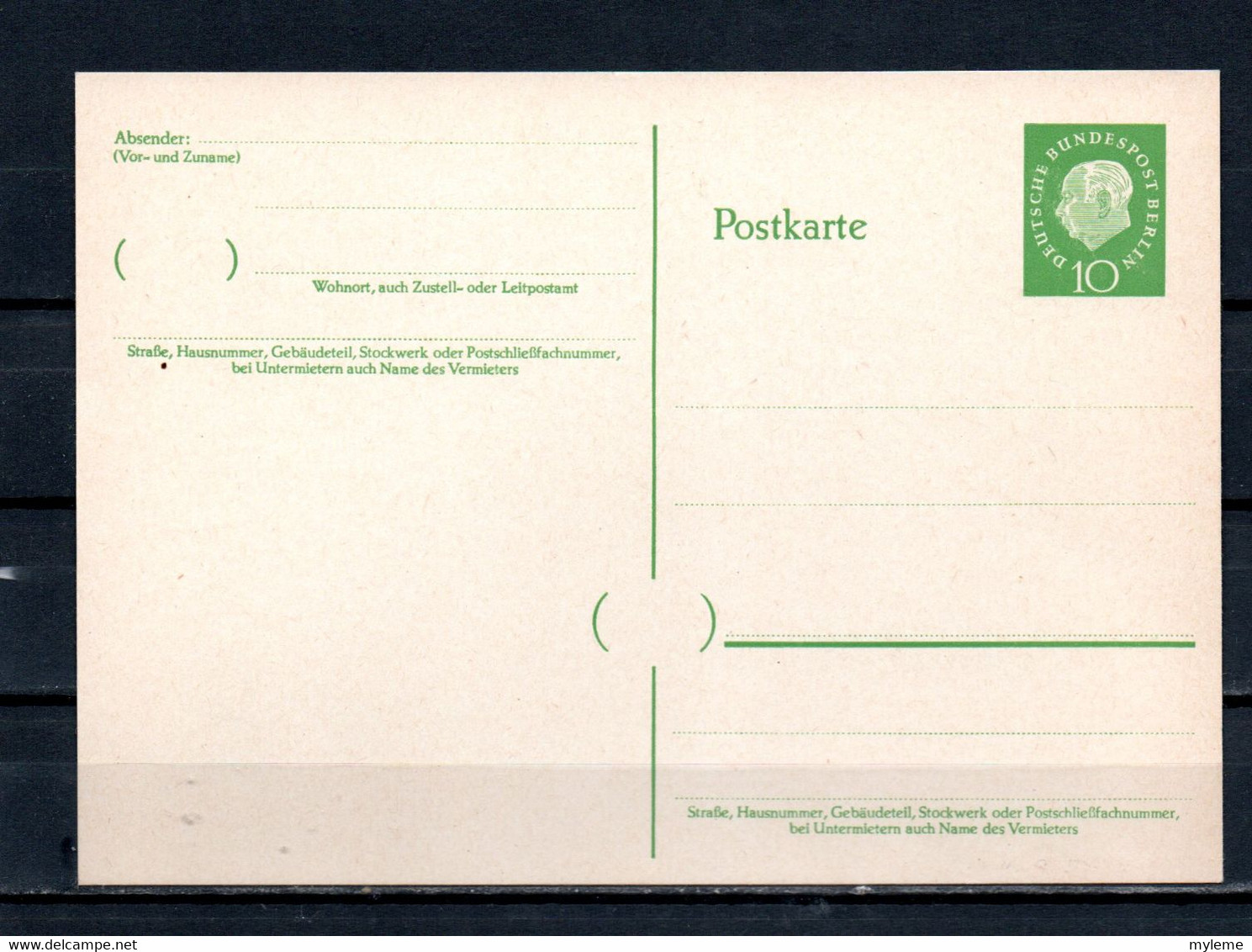 AG2-14 Allemagne Entier Postal N°  P45 En Parfait état  A Saisir !!! - Postkaarten - Ongebruikt