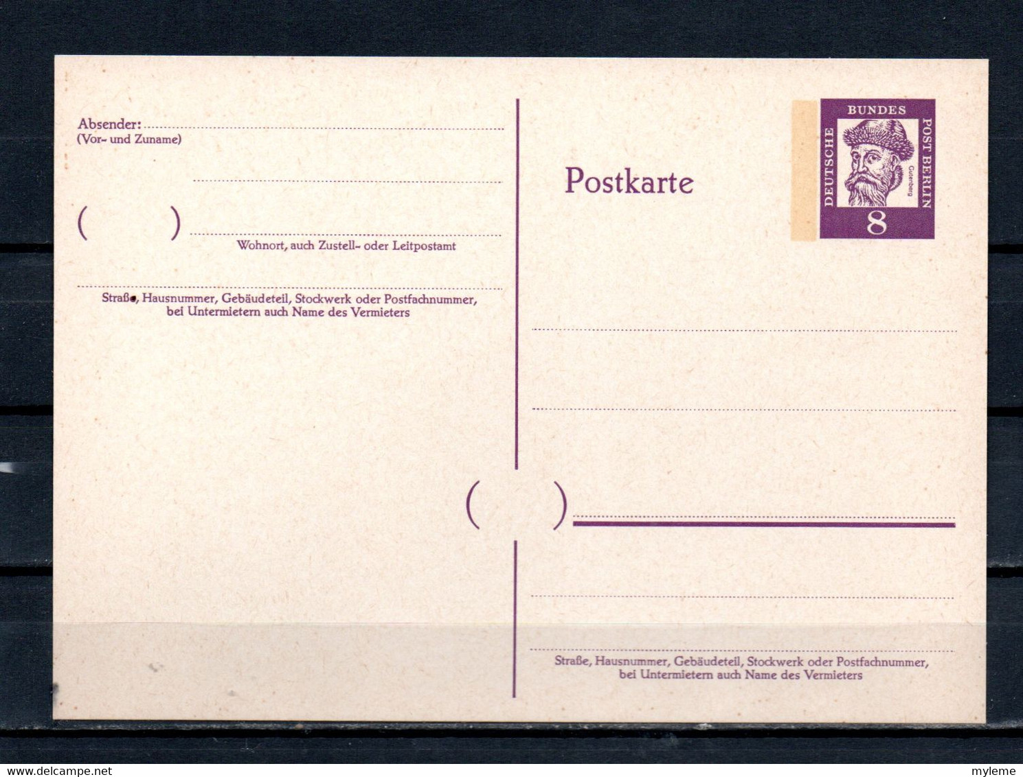 AG2-14 Allemagne Entier Postal N°  P50   En Parfait état  A Saisir !!! - Postkaarten - Ongebruikt