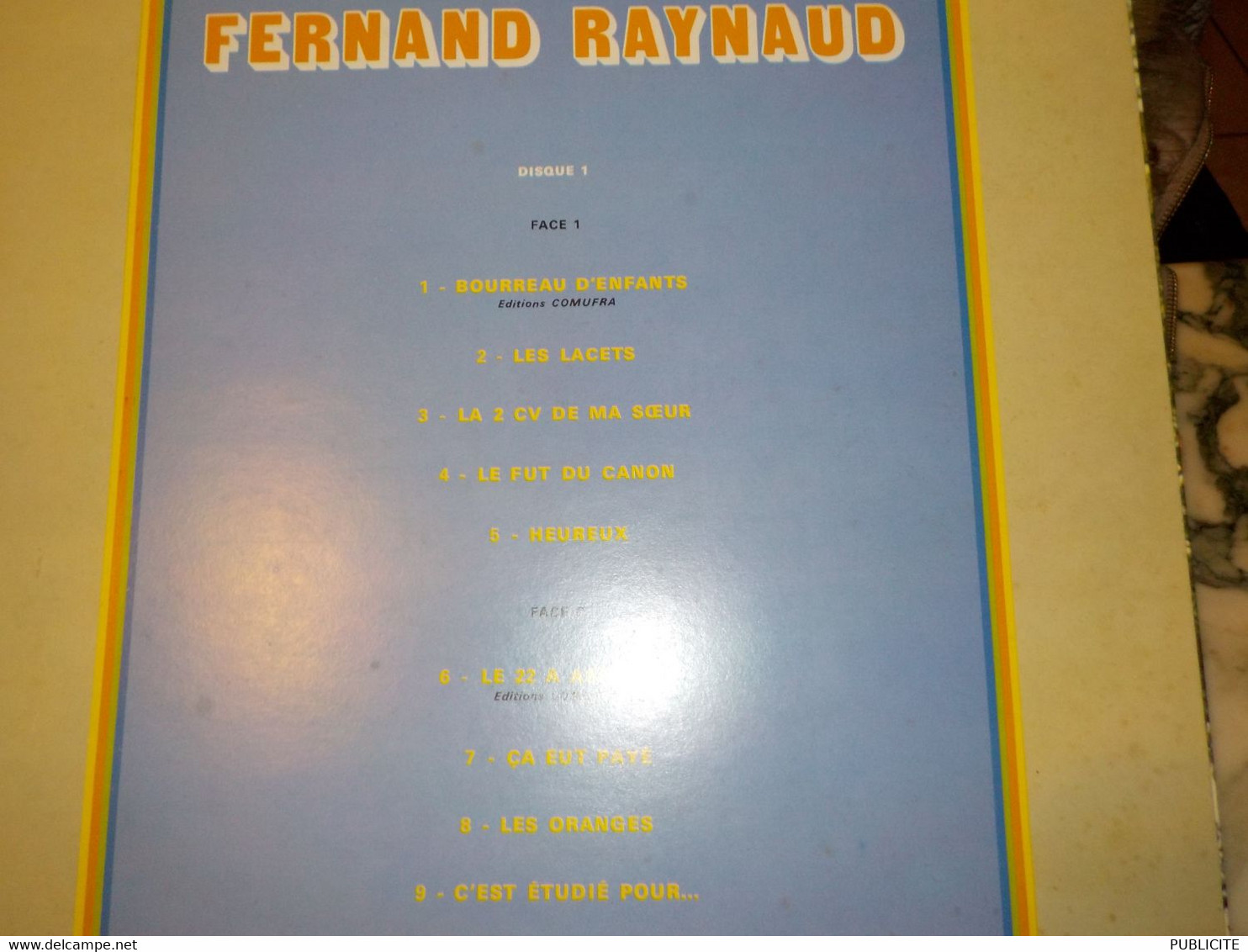 2 DISQUE 33 TOURS HOMMAGE A FERNAND RAYNAUD 1983 - Comiques, Cabaret