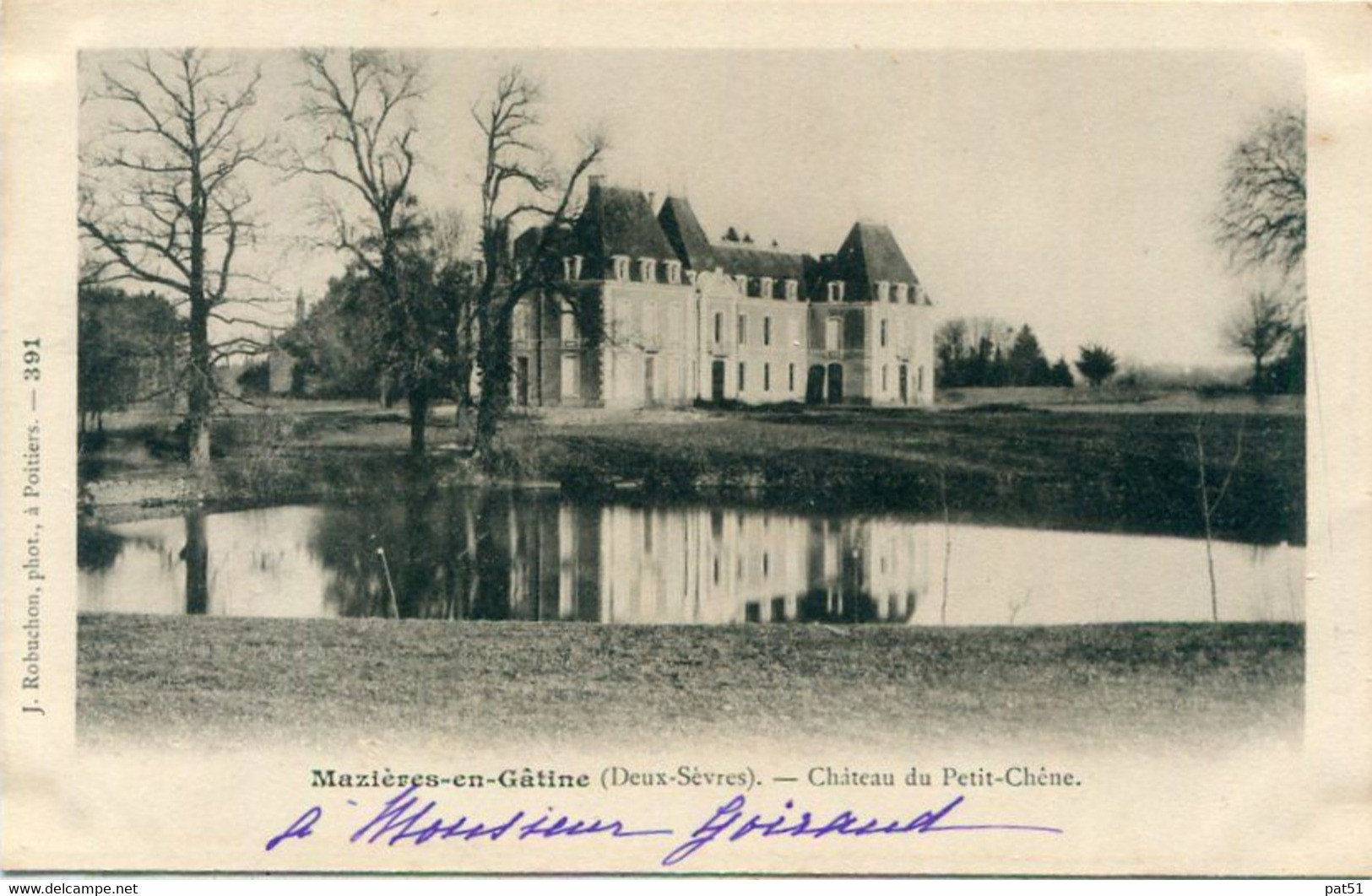 79 - Mazières En Gâtine : Château Du Petit Chêne - Mazieres En Gatine