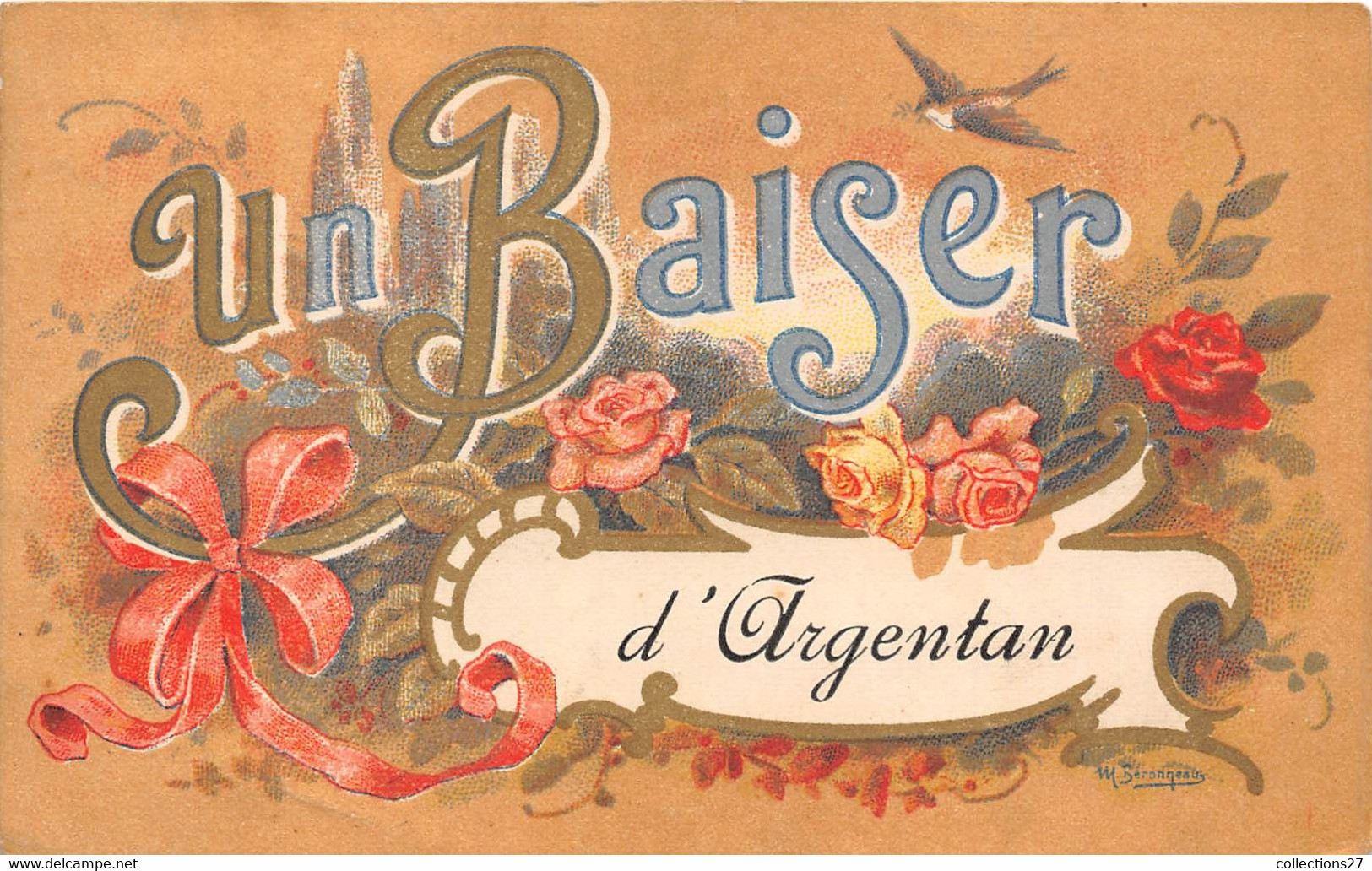 61-ARGENTANT- UN BAISER D'ARGENTAN - Argentan