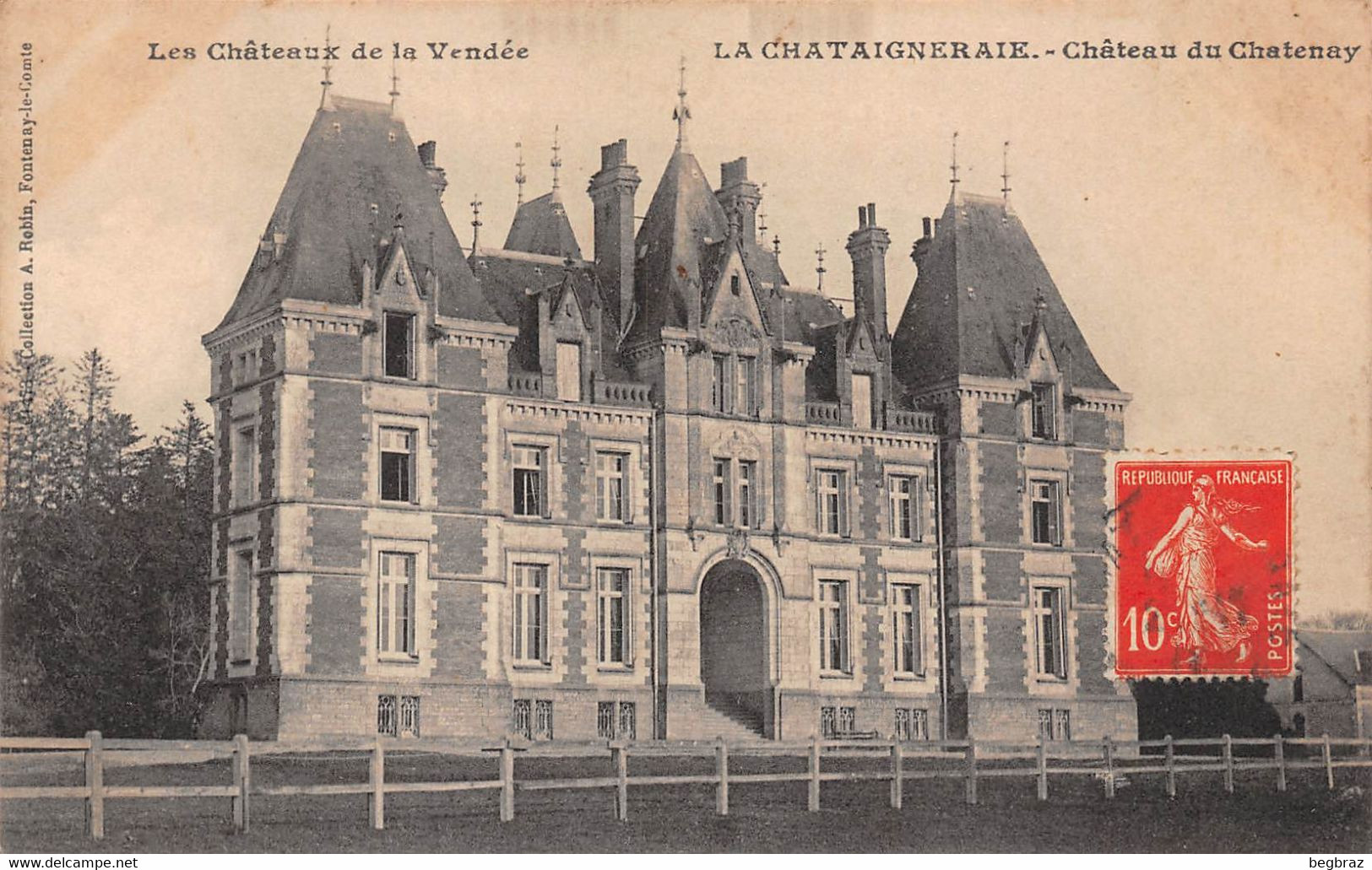 LA CHATAIGNERAIE     CHATEAU DU CHATENAY - La Chataigneraie