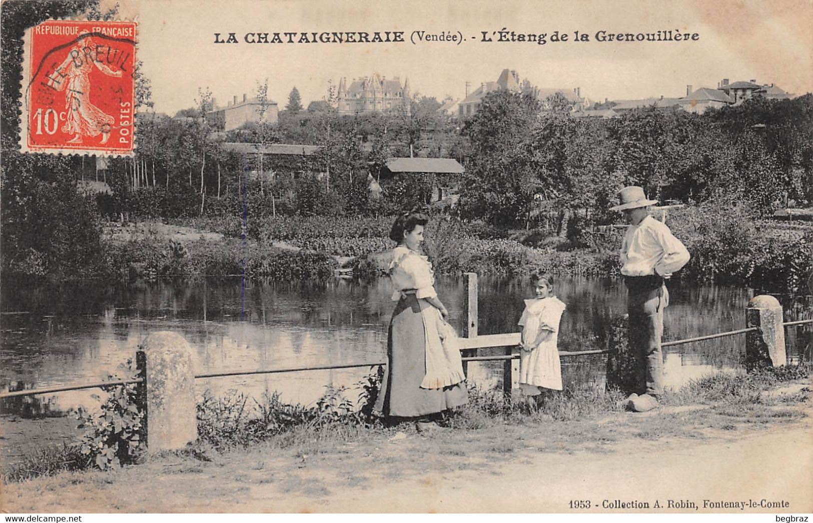 LA CHATAIGNERAIE    ETANG DE LA GRENOUILLERE - La Chataigneraie