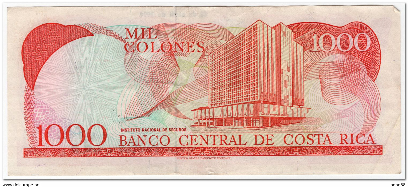 COSTA RICA,1000 COLONES,1994,P.259b,VF-XF - Costa Rica