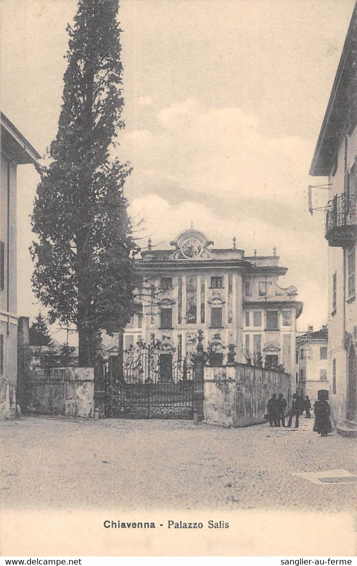 CPA ITALIE CHIAVENNA PALAZZO SALIS - Sonstige & Ohne Zuordnung