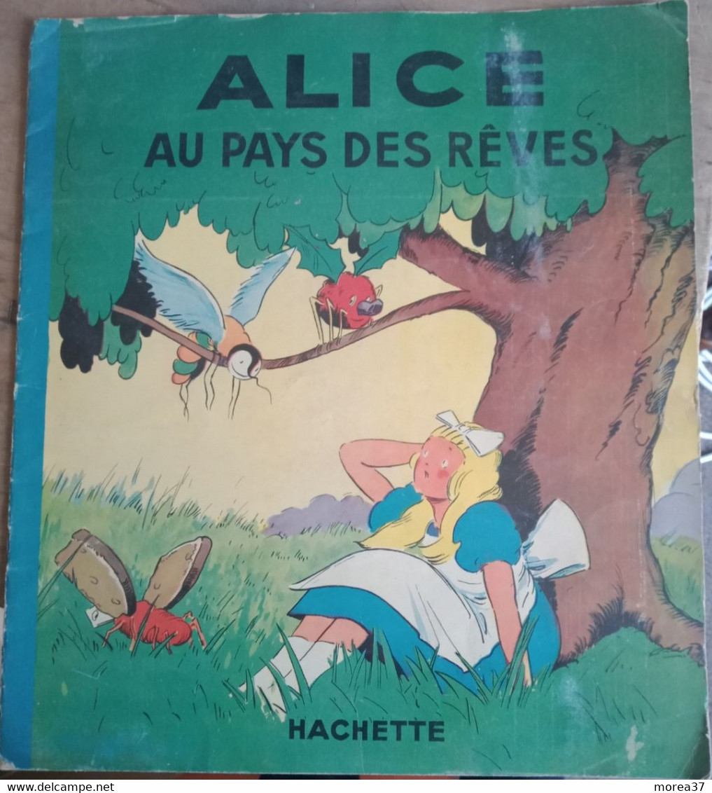 ALICE AU PAYS DES REVES     HACHETTE   28 Cm X 32 Cm - Hachette