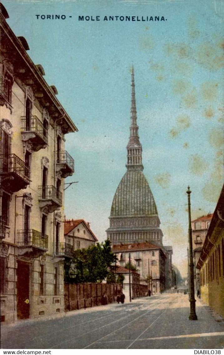 TORINO   ( ITALIE )     MOLE ANTONELLIANA_ PIEMONTE - Mole Antonelliana