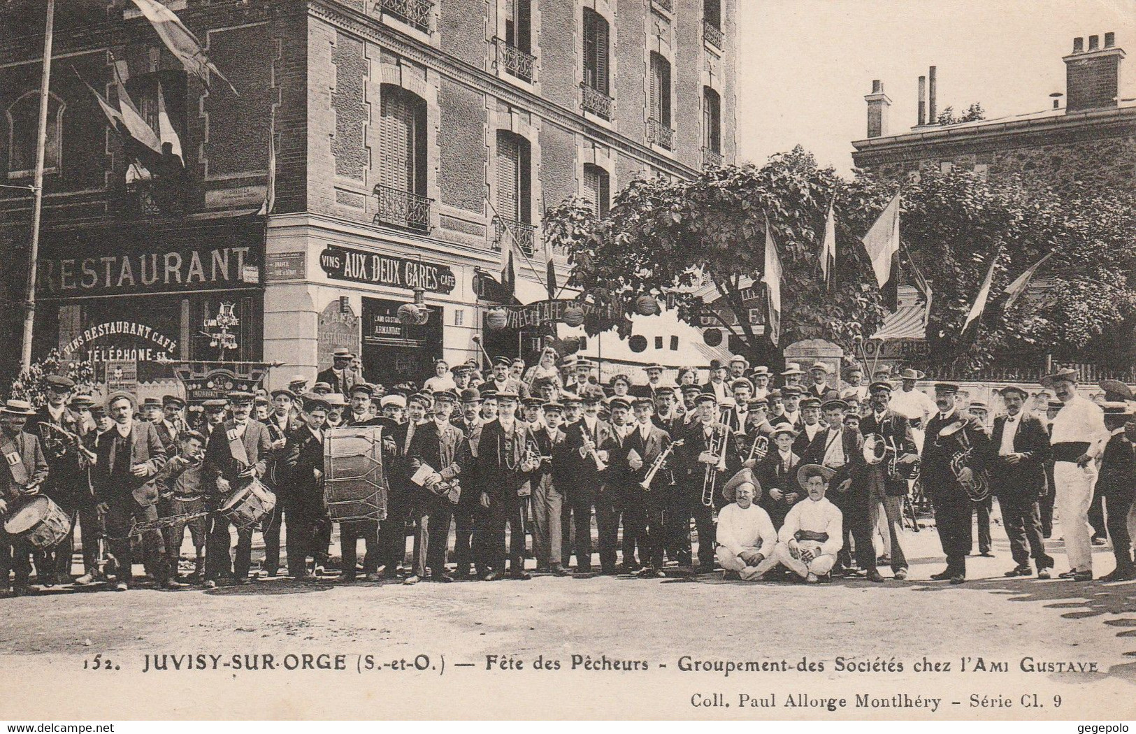 JUVISY Sur ORGE  - Fête Des Pêcheurs - Groupement Des Sociétés Chez L'Ami Gustave - Juvisy-sur-Orge