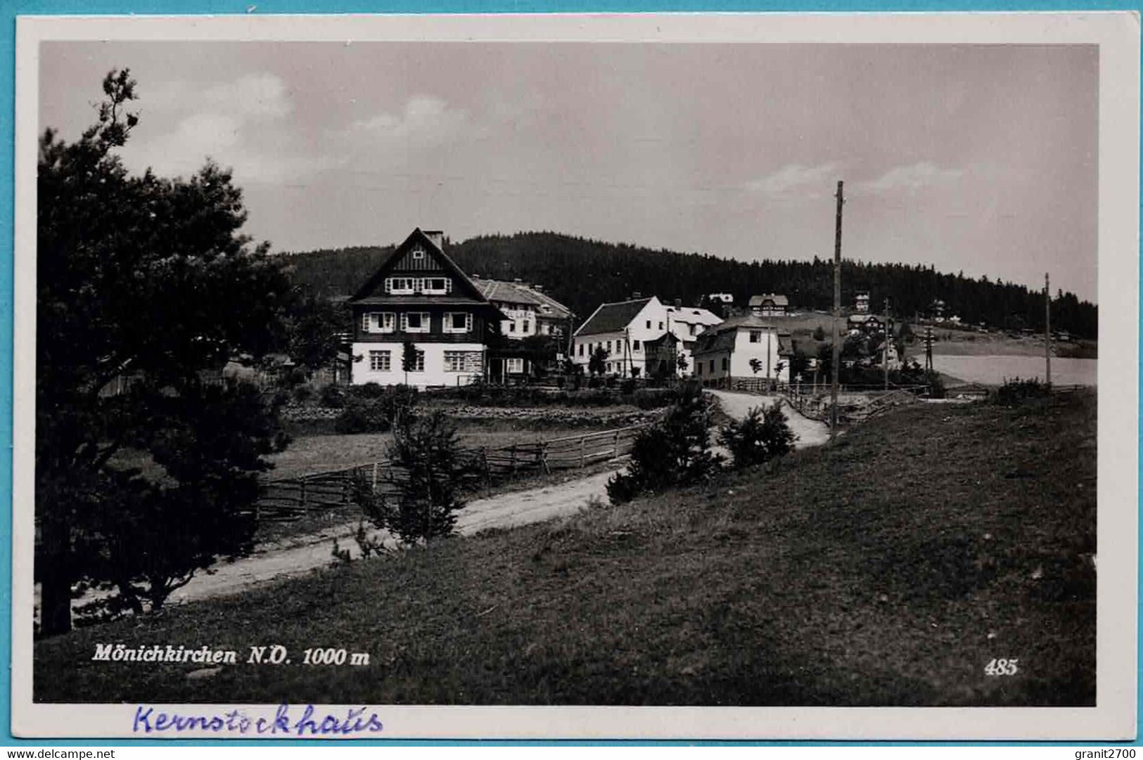 Mönichkirchen N.D. Kernstockhaus.1941 - Wechsel