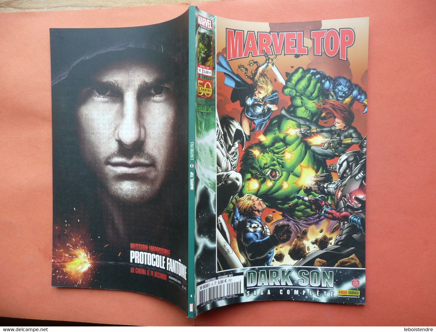 MARVEL TOP N° 4 DECEMBRE 2011 HULK  MARVEL PANINI COMICS TRES BON ETAT - Marvel France