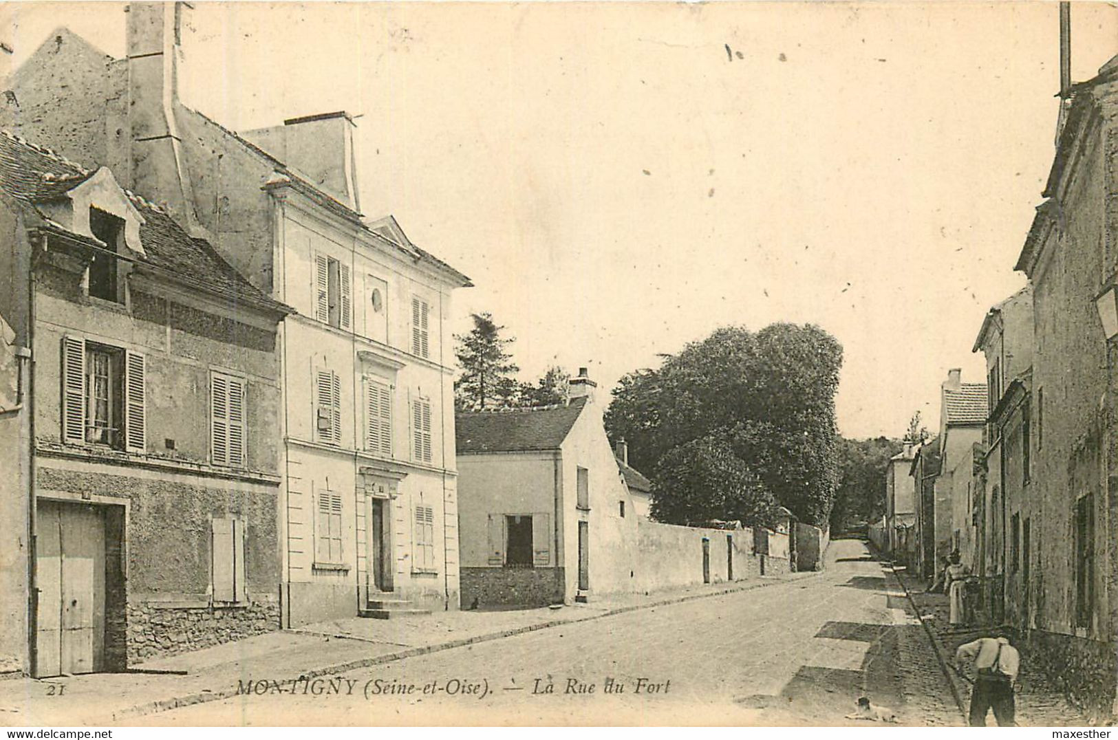MONTIGNY-LÉS-CORMEILLES La Rue Du Fort - Montigny Les Cormeilles
