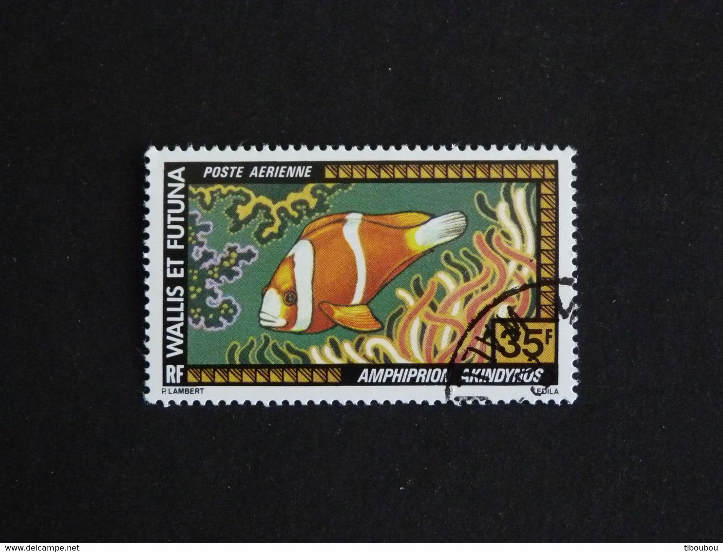 WALLIS ET FUTUNA YT PA 77 OBLITERE - POISSON CLOWN DE LA GRANDE BARRIERE FISH - Gebruikt