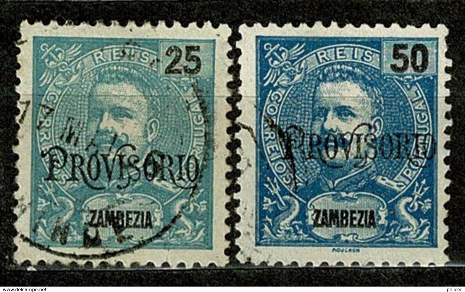 Zambézia, 1903, # 43/4, Used - Zambezia