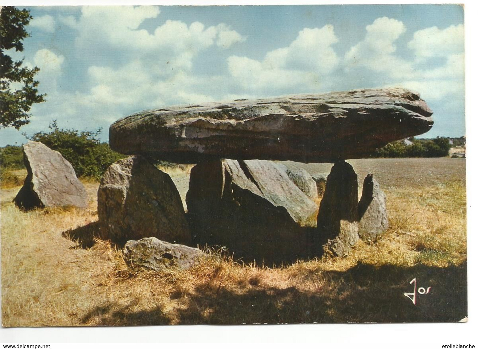 DOLMEN De CROSSAC (Loire Atlantique, 44) La Brière - édit D'art Jos MX 9373 - - Dolmen & Menhirs