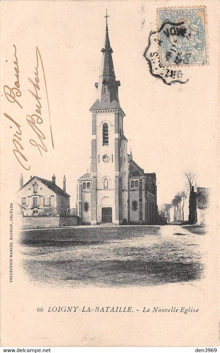 LOIGNY-la-BATAILLE (Eure-et-Loir) - La Nouvelle Eglise - Loigny