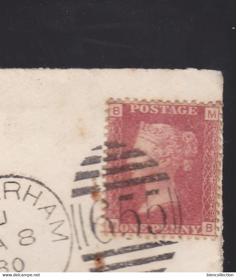 In Front Of Cover With Victoria " Rotheram " Cancelation - Lettres & Documents