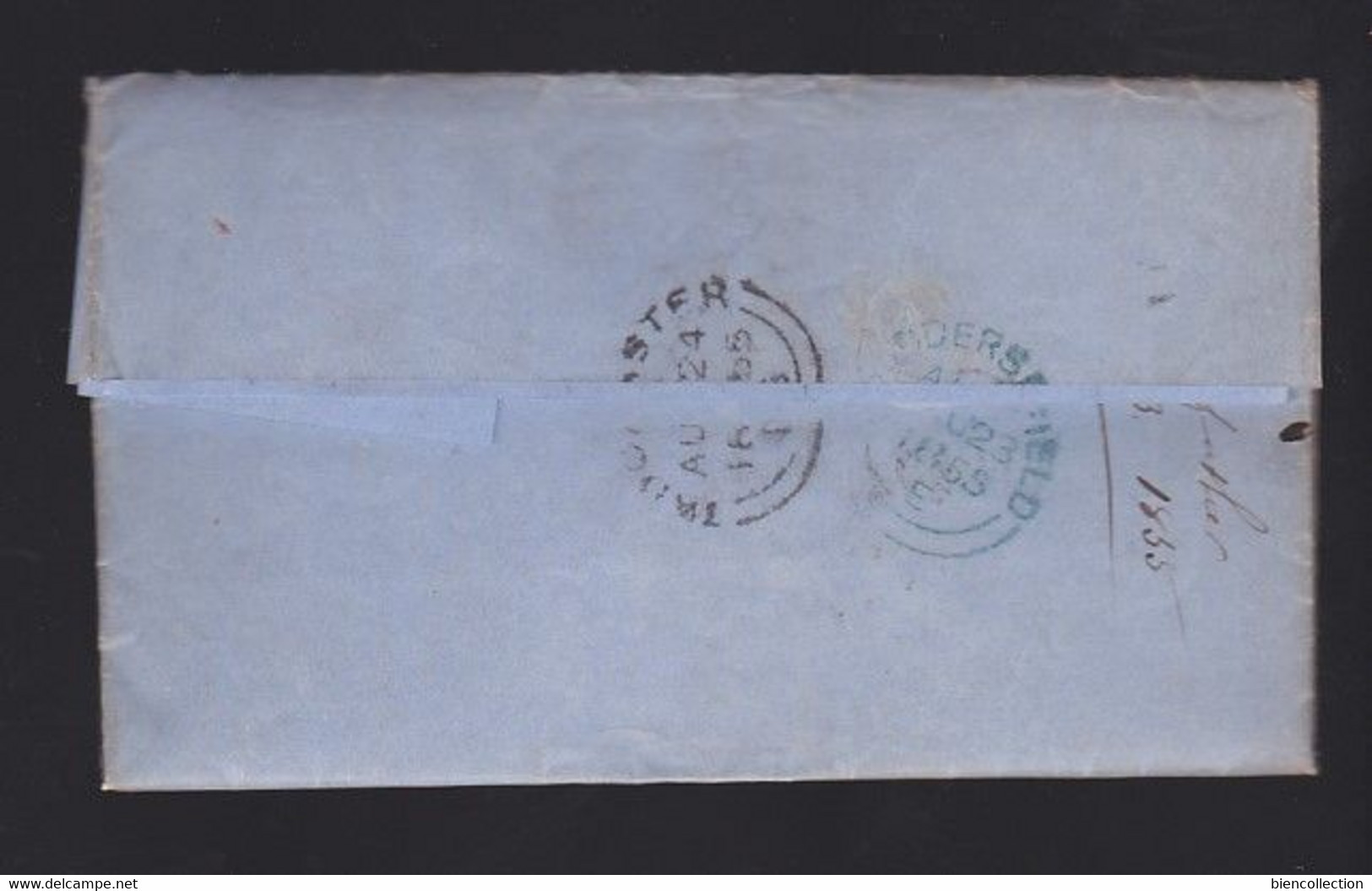 Cover With Victoria From Huddersfield - Lettres & Documents