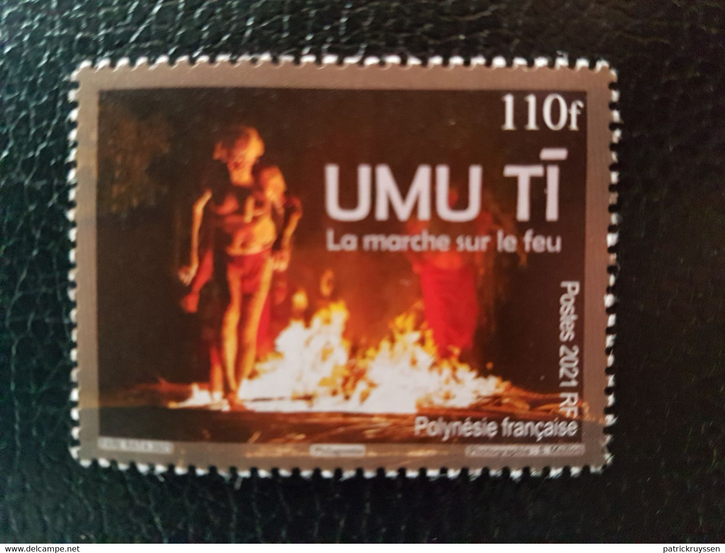 Polynesia 2021 Polynesie HEIVA UMU TI Walking On Fire Marche Feu Culture 1v Mnh - Ongebruikt