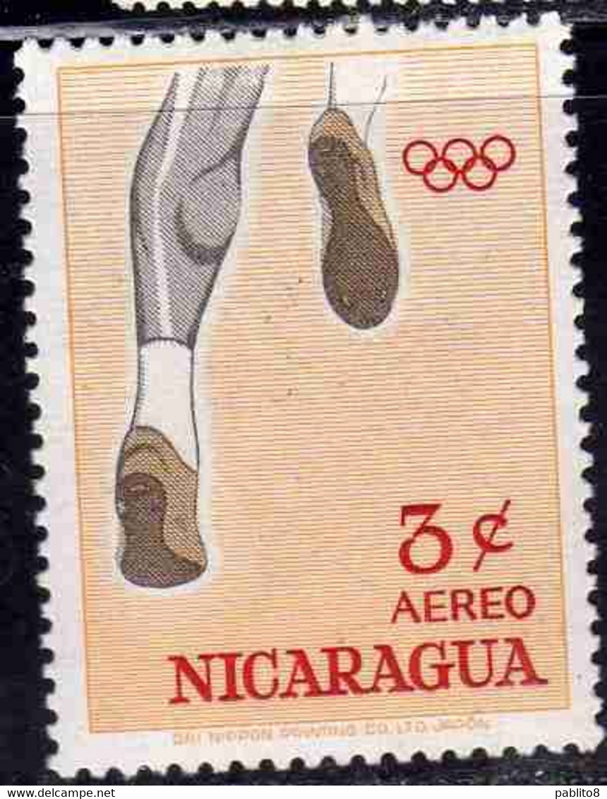 NICARAGUA 1963 OLYMPIC GAMES TOKYO GIOCHI OLIMPICI TOKIO 1964 RUNNING 3c MNH - Nicaragua