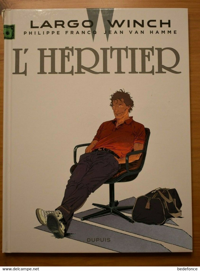 Largo Winch - 1 - L'héritier - De Francq Et Van Hamme - Grand Format - Largo Winch