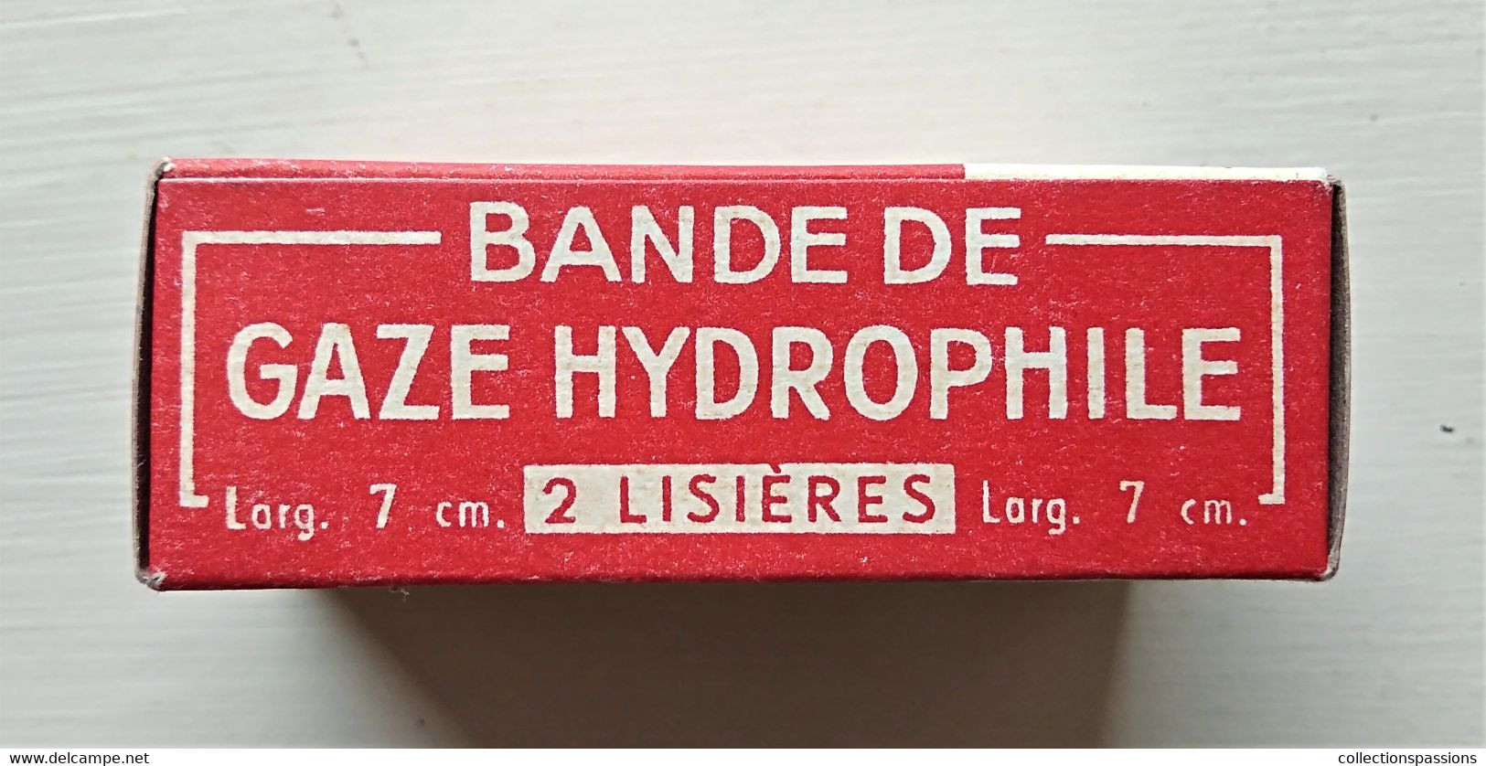 - Ancienne Boite En Carton - Bande De Gaze Hydrophile - Objet De Collection - Pharmacie - - Attrezzature Mediche E Dentistiche