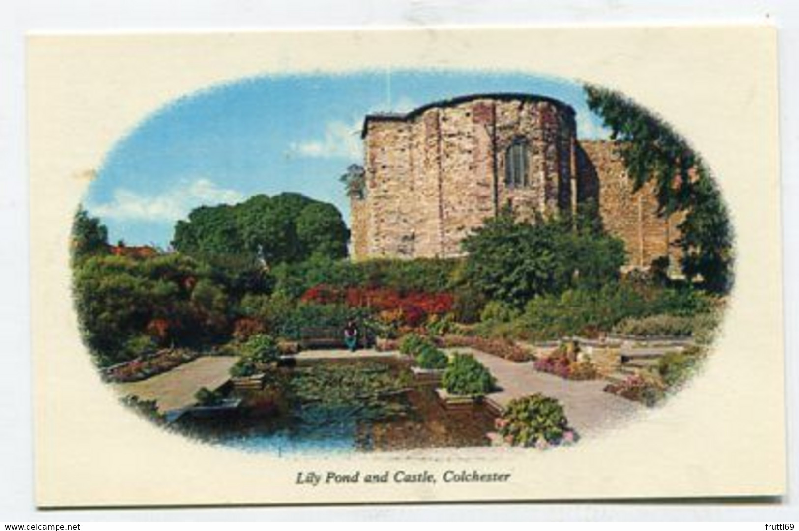 AK 048623 ENGLAND - Colchester - Lily Pond And Castle - Colchester