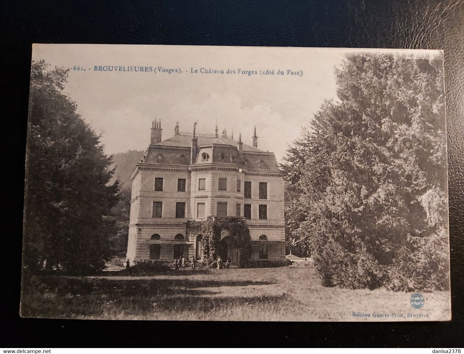 88 - Vosges  - BROUVELIEURES  - Le Château Des Forges - Brouvelieures