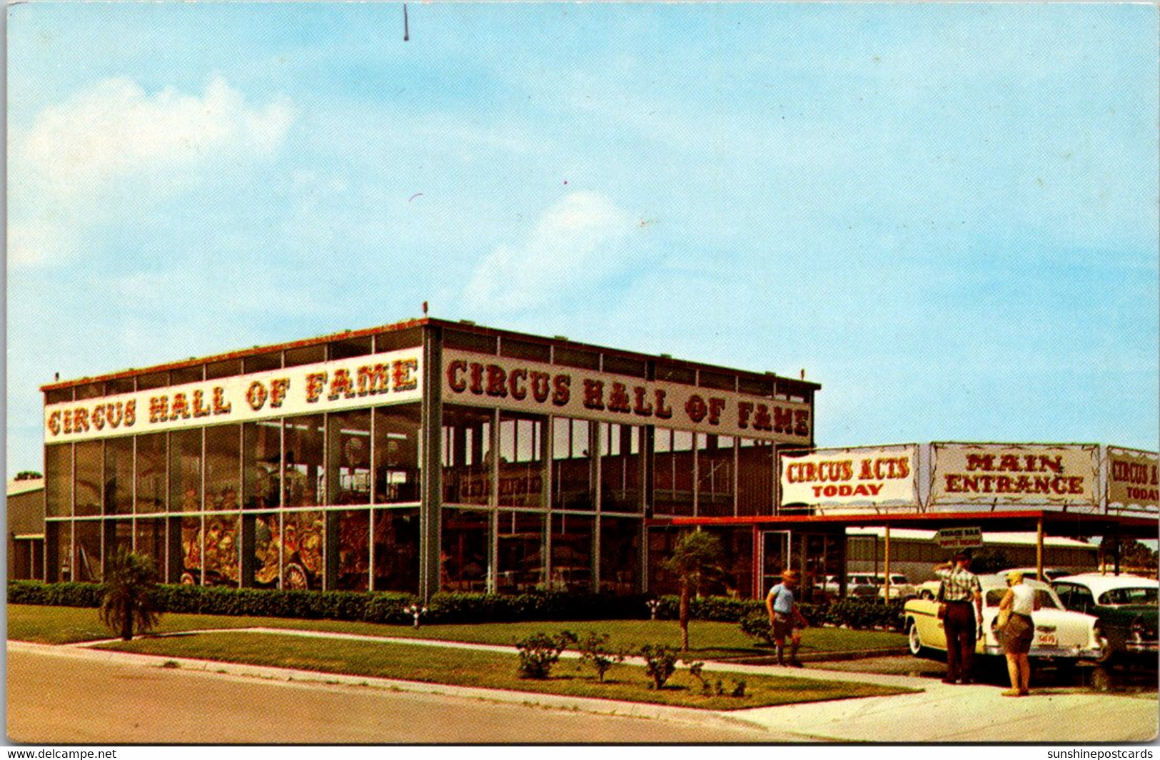 Florida Sarasota Entrance Building To The Circus Hall Of Fame - Sarasota