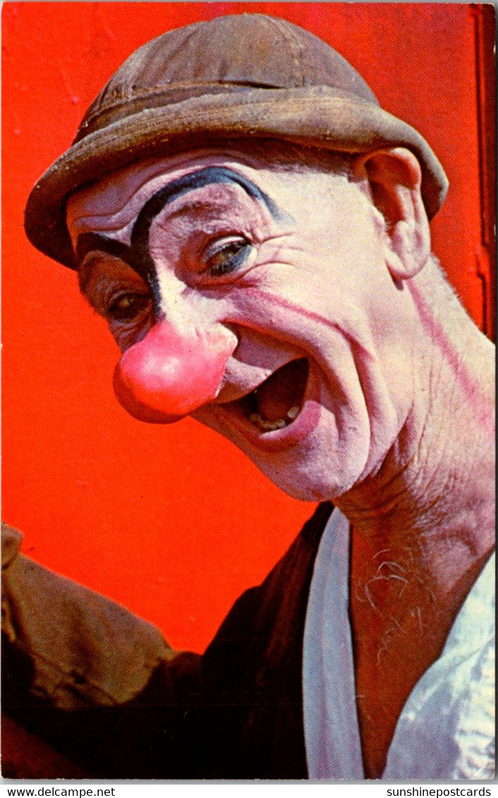 Florida Sarasota Bumsy Anthony The Original "Sadd'Sack" Clown Circus Hall Of Fame - Sarasota
