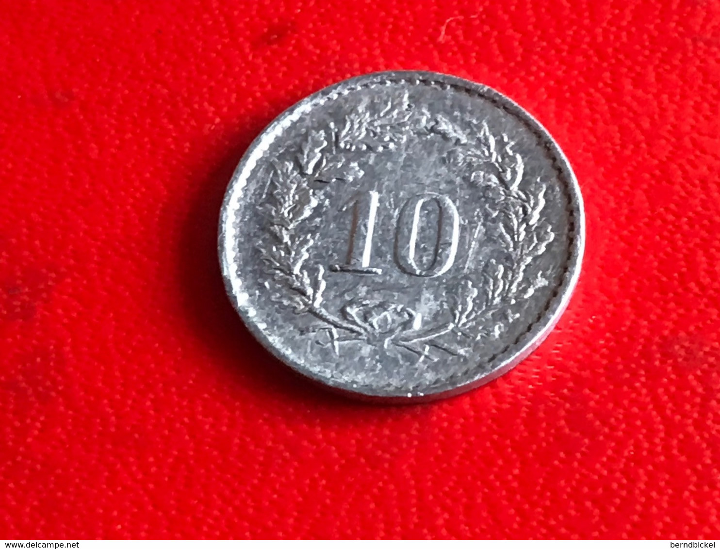 AG Sigg Frauenfeld Schweiz 1948 " 10 " - Pièces écrasées (Elongated Coins)