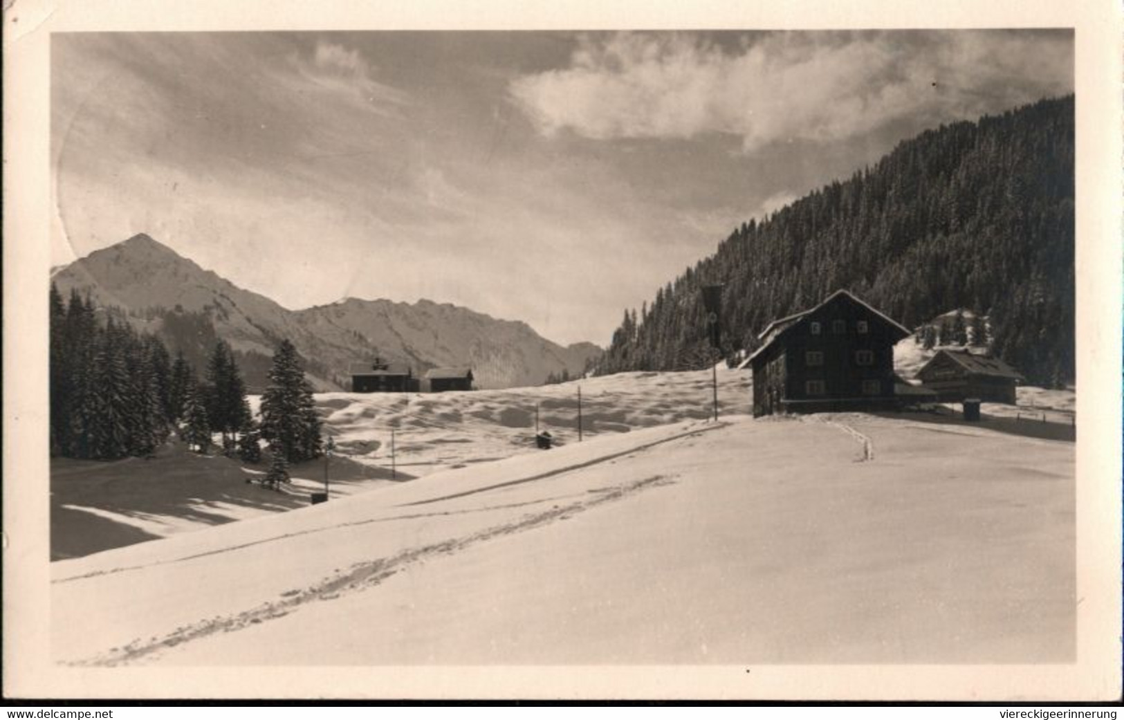 ! Alte Ansichtskarte 1941 Hirschegg, Kleinwalsertal, Vorarlberg - Kleinwalsertal