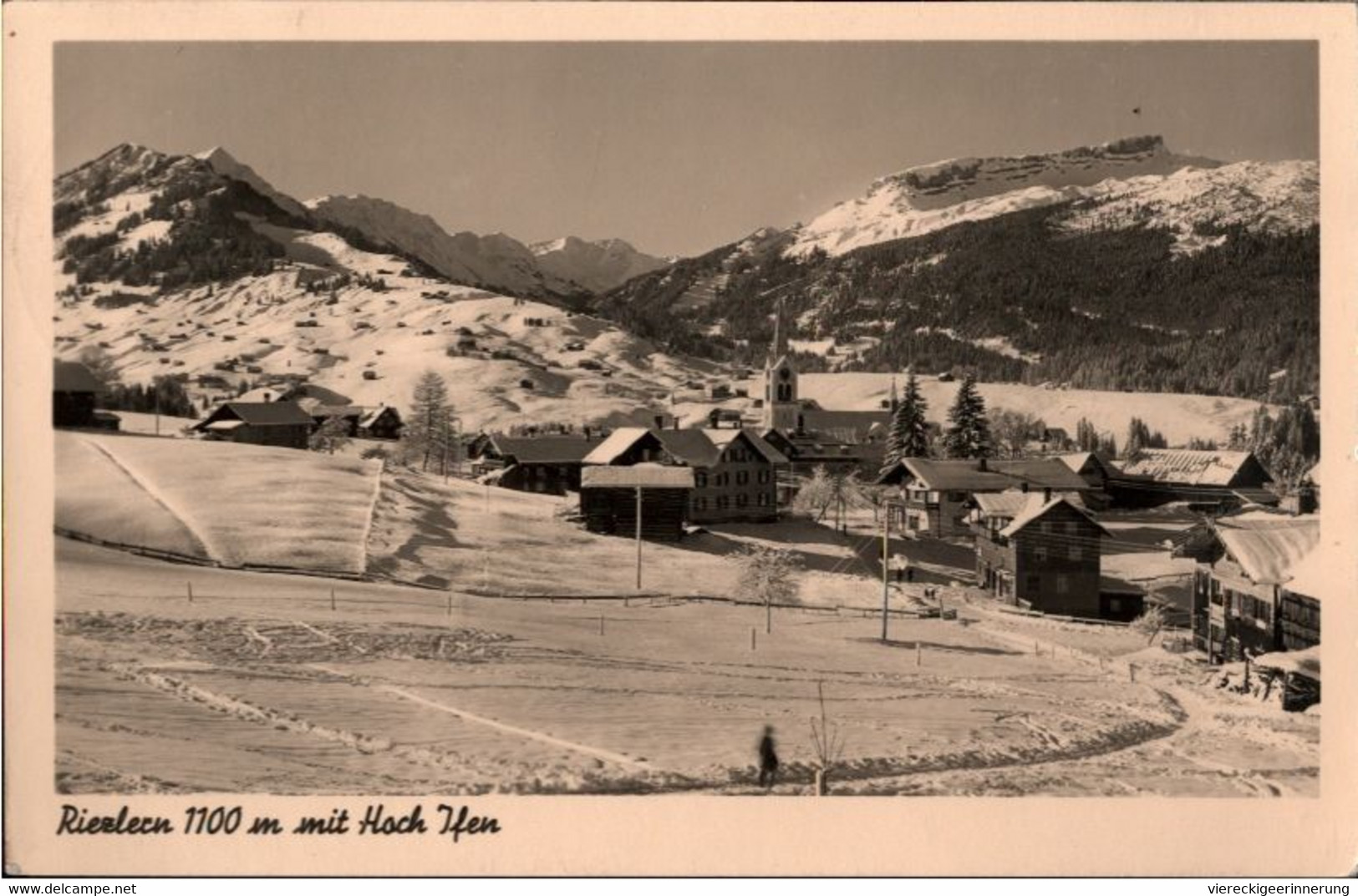 ! Alte Ansichtskarte 1941 Riezlern, Kleinwalsertal, Vorarlberg, Österreich - Kleinwalsertal