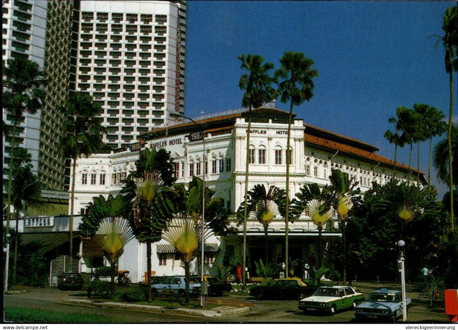 ! Moderne Ansichtskarte 1992, Raffles Hotel, Singapur, Singapore - Singapur