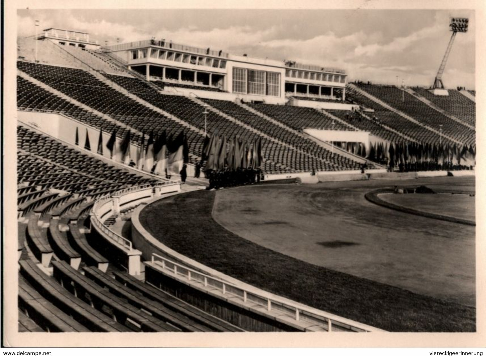 ! 1956 Ansichtskarte Leipzig, Stadion, Stadium - Stadiums