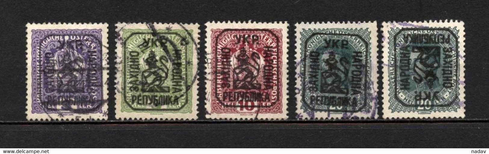 1918, West Ukraine, Lviv-  Used - Westukraine