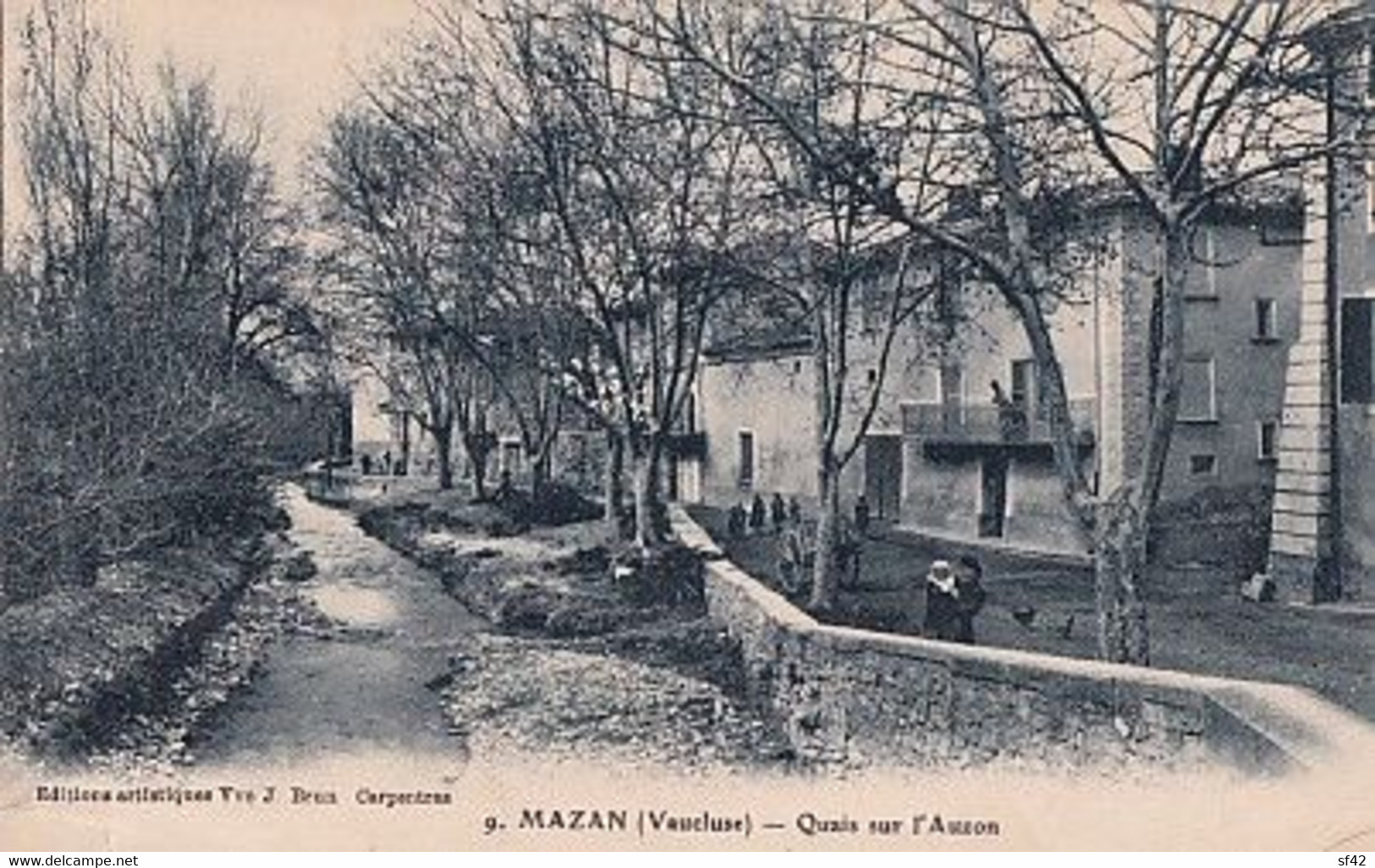 MAZAN                        QUAIS SUR L AUZON - Mazan